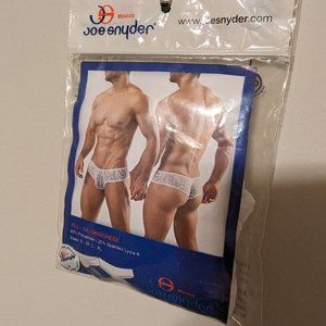 Joe Snyder Mini Cheek Lace Underwear - White
